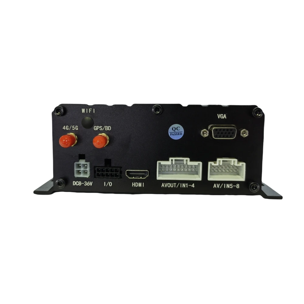 H.265 8 Channel Hard Disk MDVR Video Recorder Support 4G GPS Function For Vehicle Truck