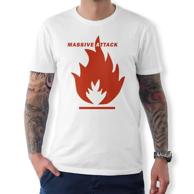 Massive Attack Logo T Shirt Sizes