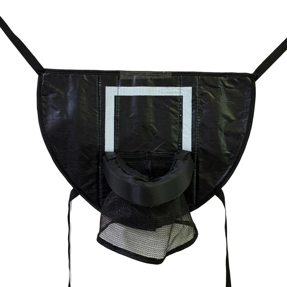 

Складной батут, комплект баскетбольного кольца, безопасное многоцелевое портативное баскетбольное кольцо, игрушки, забавные легкие