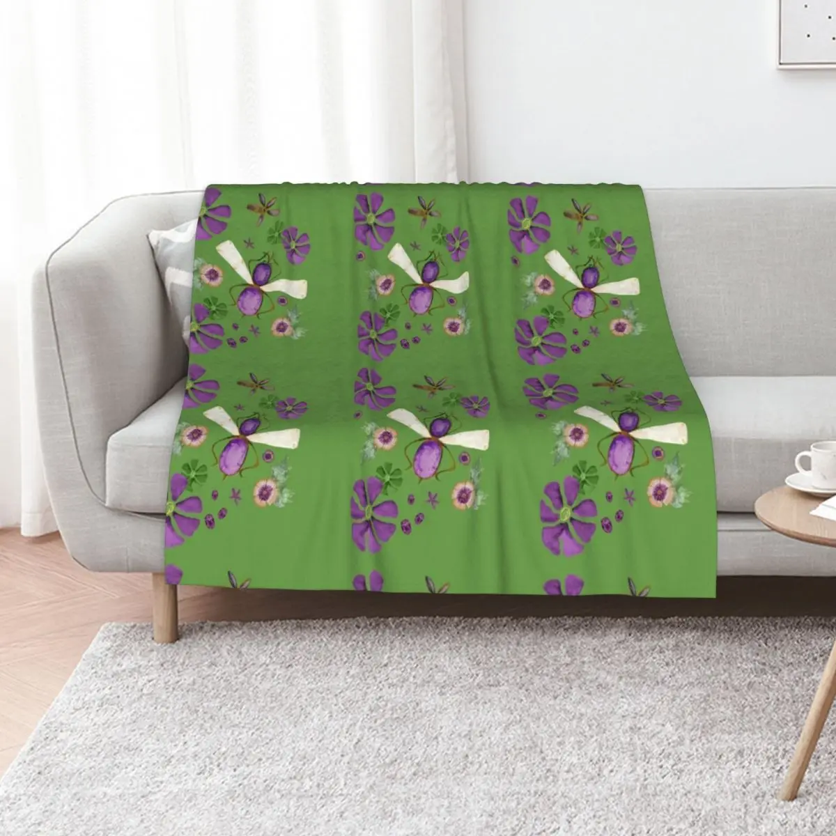 Suffragette Jewels pattern Throw Blanket decorative Giant Sofa Bed linens sofa bed Summer Beddings Nap Blankets