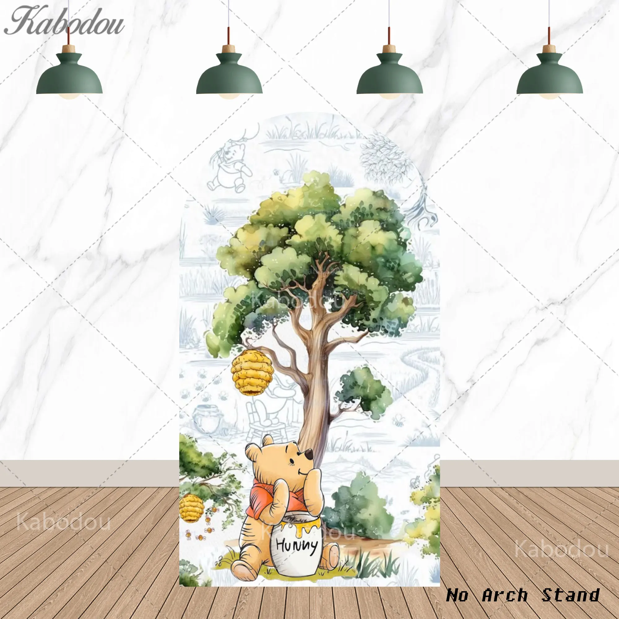 Winnie the Pooh Arch Arka Plan - Photography Cheat Sheet incelemesi ve fiyatı