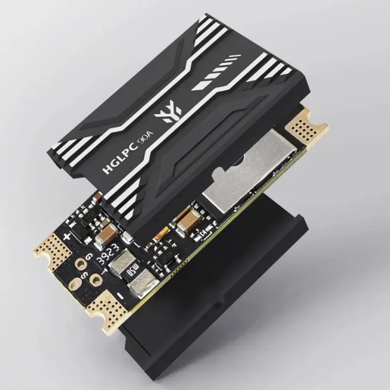 HGLRC SPECTRE 90A ESC Dual MOS Unterstützung BL32 ESC Telemetrie 2-8S für Filmebene X8, X4 und XCLASS RC FPV Drohne