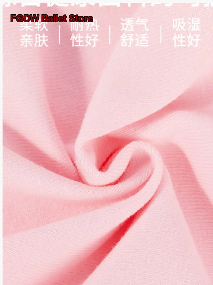 Children's Girls Dance Dress Sleeveless Girls Clothing Practice Jump Unitard Kids Chinese Pink