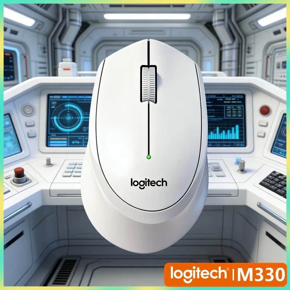 Simplify Large Article Document Read Logitech M330 Silent Wireless Mouse Smooth Scroll Wheel Daily Office Work Task