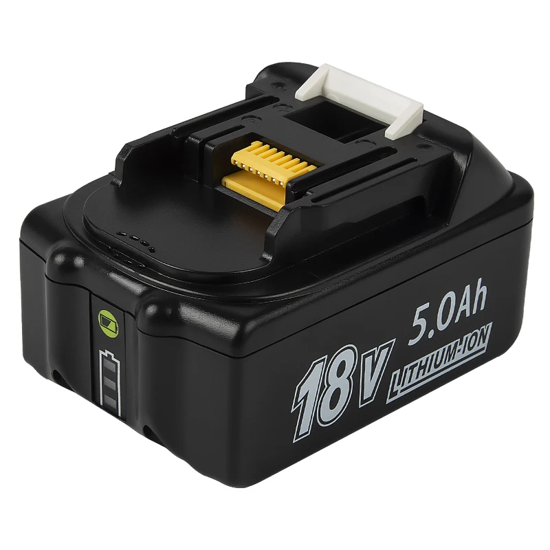 Latest Upgraded BL1850B 18V 5000mAh Rechargeable Battery Lithium Ion for Makita Power Tool BL1840 BL1850 BL1830 BL1860B LXT 400