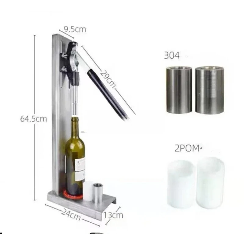 Hand Wine Bottle Corking Machine Brewed Wine Cork Stoppers Tool