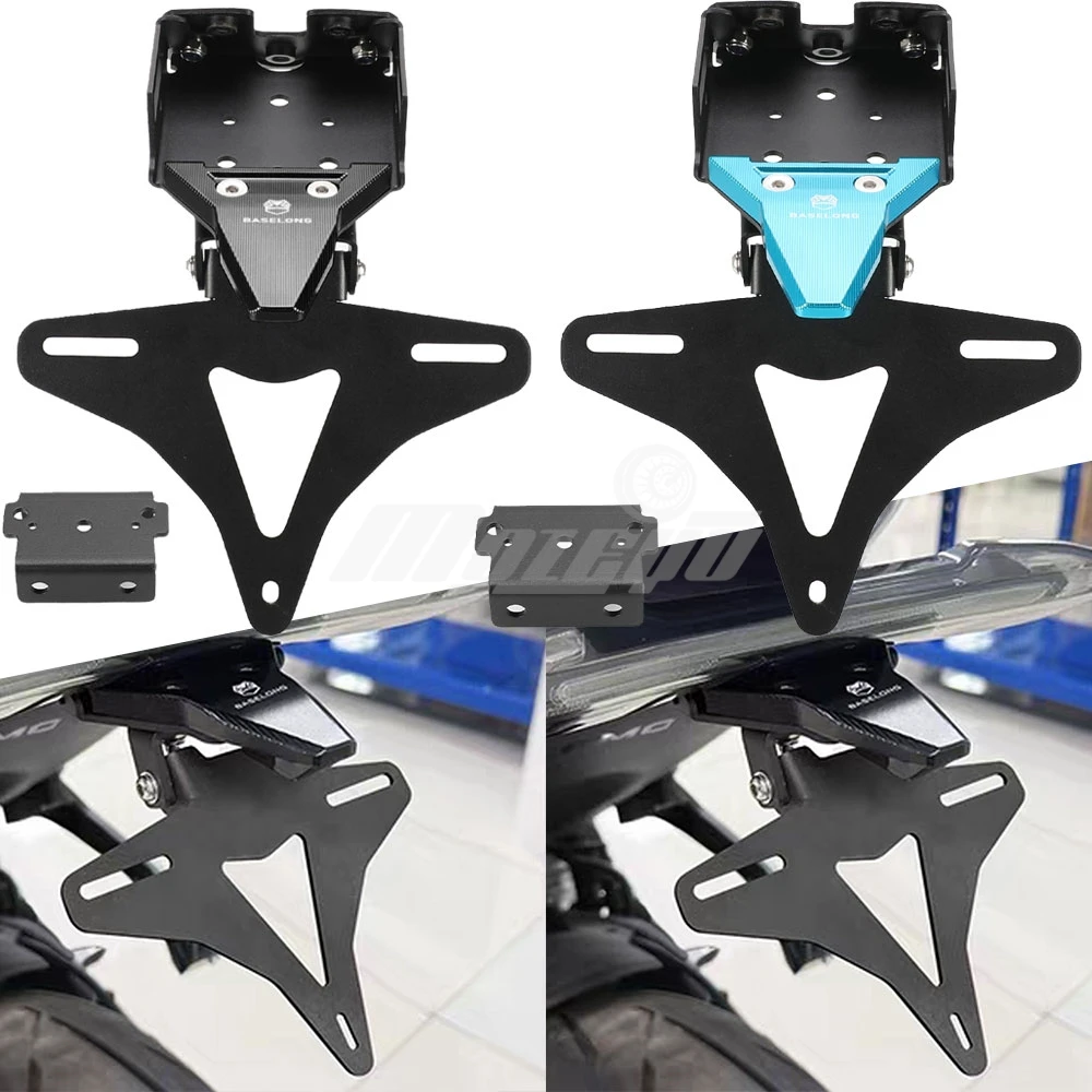 

Motorcycle Rear License Plate Holder Tail Light Bracket Fender Eliminator FOR CFMOTO 675SR 675SR-R 675SS 675NK 2024-2025-2026
