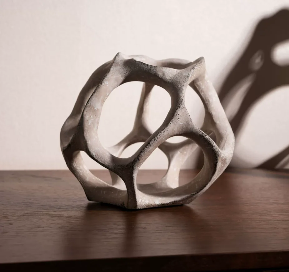xx-Creative Hollow Ball Decorative Ornaments Art Crafts Geometric Handicraft Flower Arrangement Home Decoration Accessories