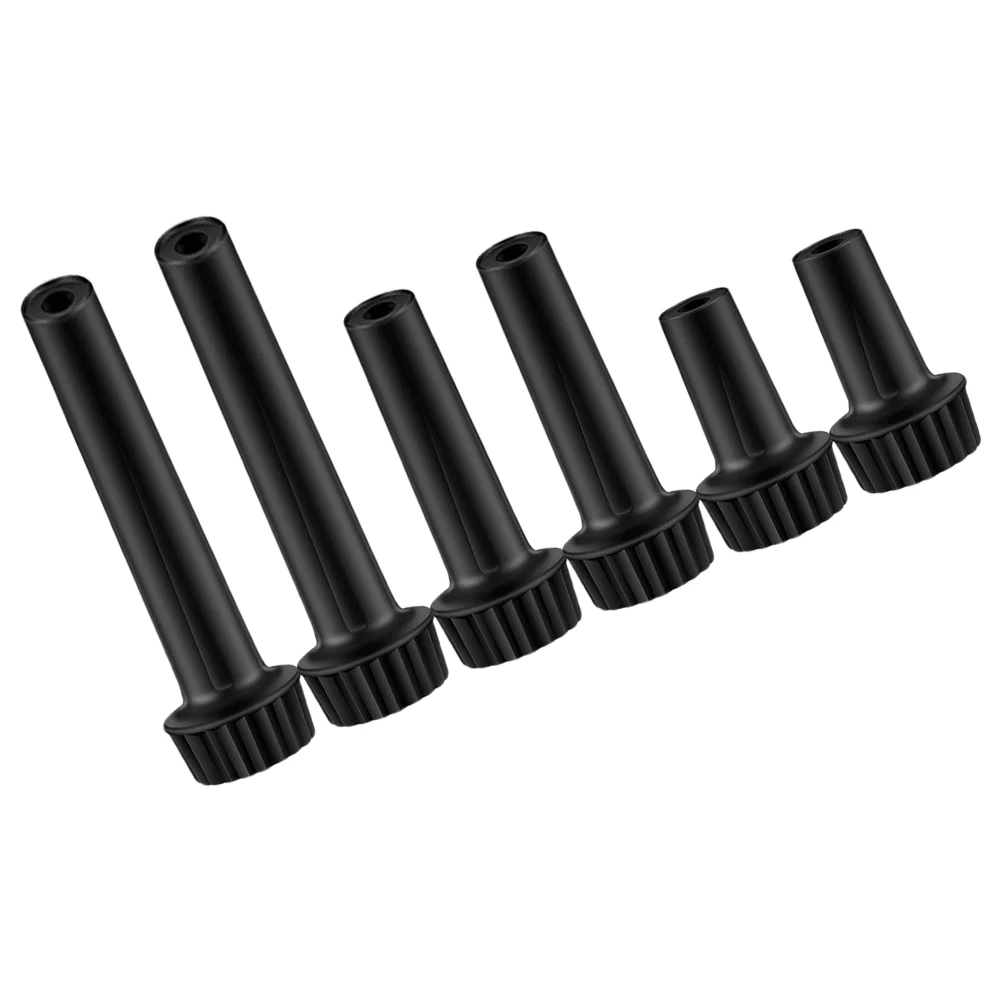 

6pcs Lamp Head Handle Switch Replacement Knob Socket Accessories Key Turn Plastic Fitting Parts Lamp Switch Knob Brightness