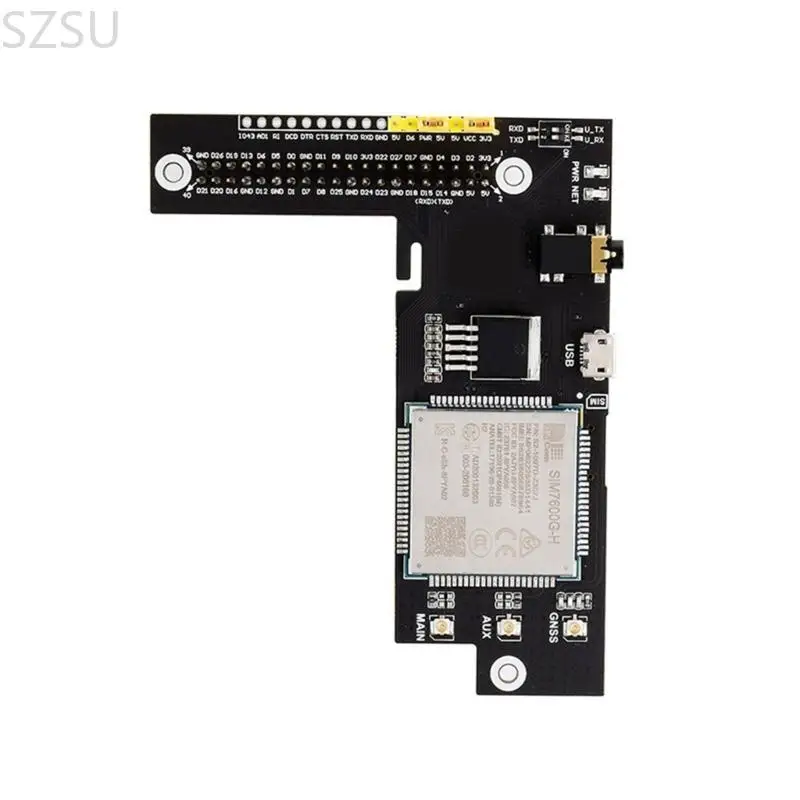 

Плата расширения SZSU 4G 3G 2G GNSS SIM7600G-H Комплект разработчика позиционирования Global