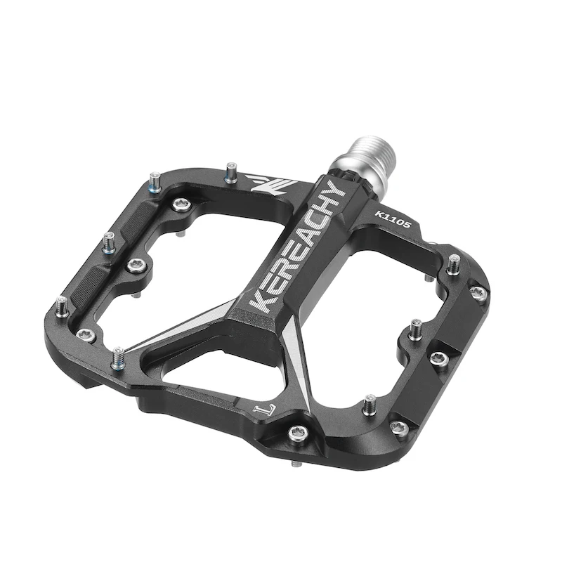 

KEREACHY Велосипедная сверхлегкая противоскользящая педаль с подшипником для быстрого выключения велосипеда 3, подшипниковая педаль, велосипедная плоская педаль из алюминиевого сплава