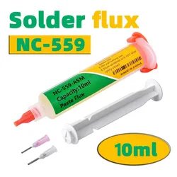 KEK Original 559 Flux Solder Paste Needle Tube Flux Desoldering Drag Soldering Rosin Agent