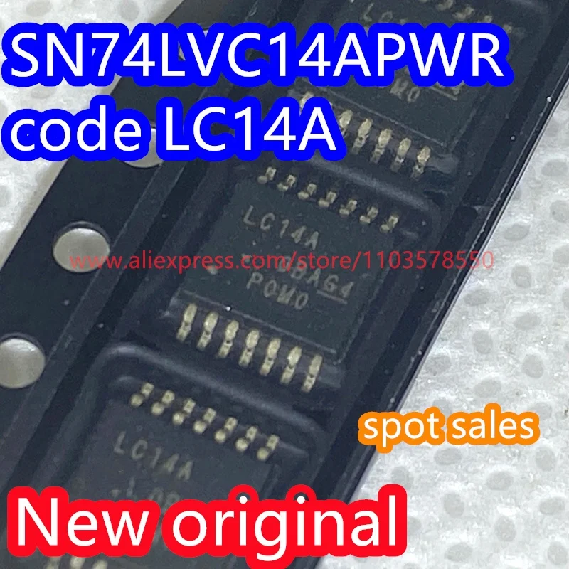 (50PCS)  New original SN74LVC00APWR LC00A  SN74LVC07APWR LC07A  SN74LVC08APWR  LC08A SN74LVC14APWR LC14A SN74LVC125APWR LC125A