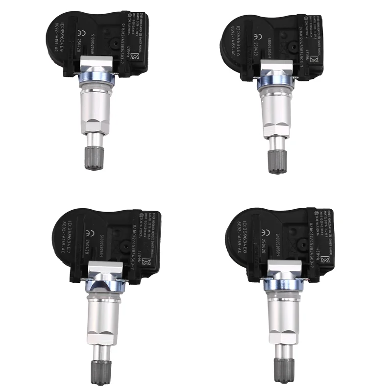 A73X-4PCS TPMS Tire Pressure Monitor Sensor 433Mhz For Ford S-Max Mondeo 8G92-1A159-AC 8G92-1A159-AB 8G92-1A189-KB