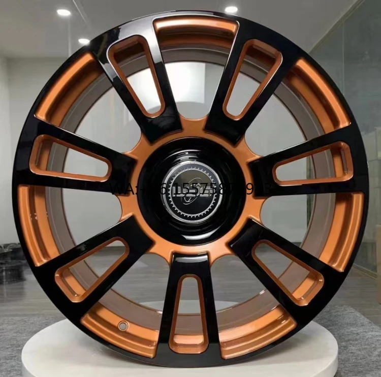 

MK 20 21 22 inch forged rims for Rolls-Royce Flying Ghost Cullinan Range Rover Phantom High quality custom orange forged wheels