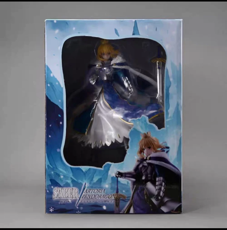 ในสต็อกในประเทศผ้านวมใหม่King Altoria Blue Armor Saber HAND-madeรุ่นFate Dumb Hair King