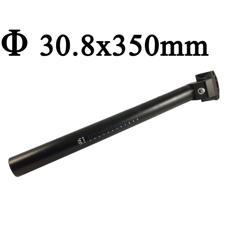 

Cycling Mountain Bike Bicycle Seatpost 30.8/31.6X350MM Alloy Anode black Seat Tube Bike Part
