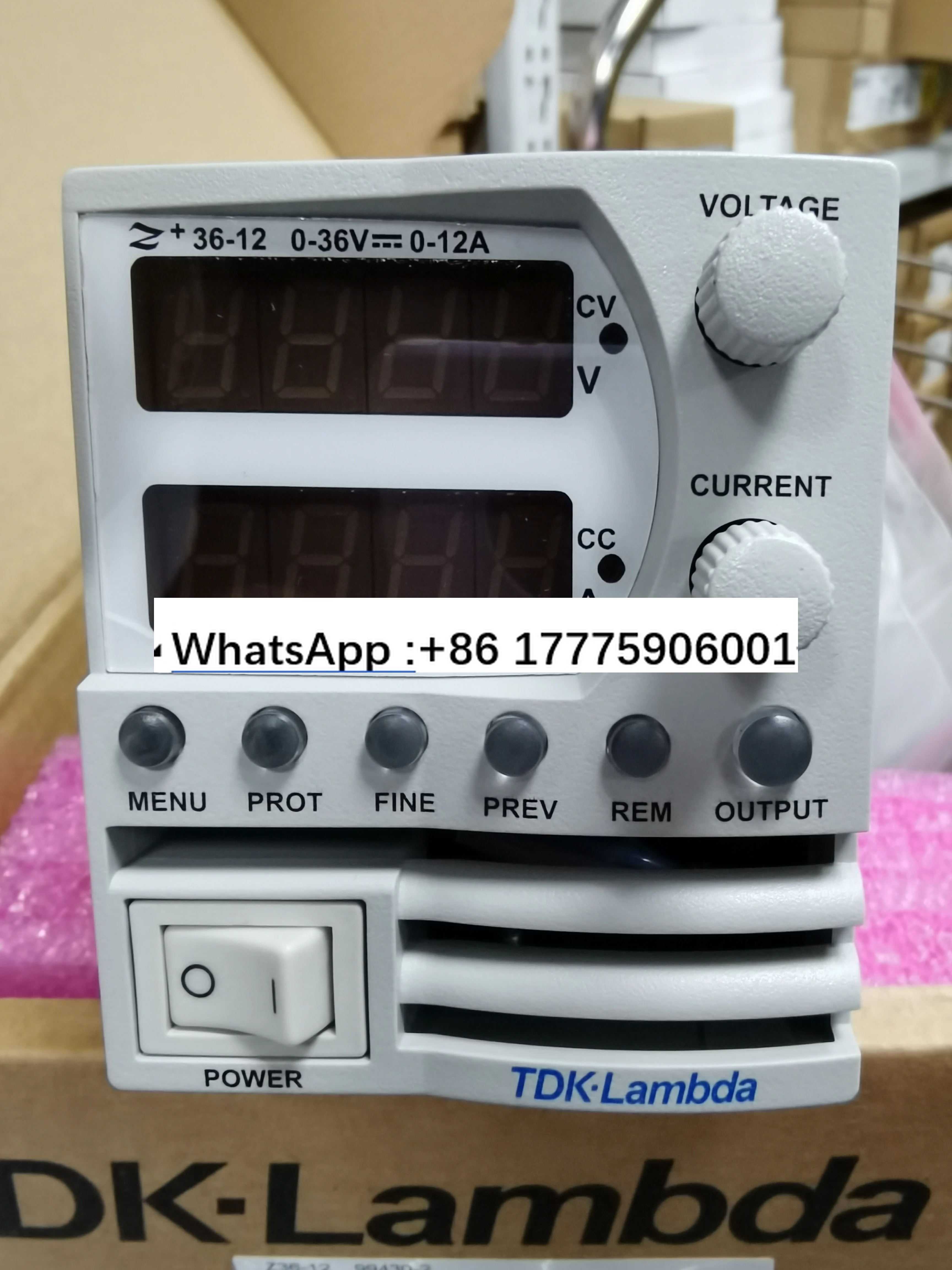 Fuente de alimentación programable Z36-12, fuente de alimentación programable 36V12A