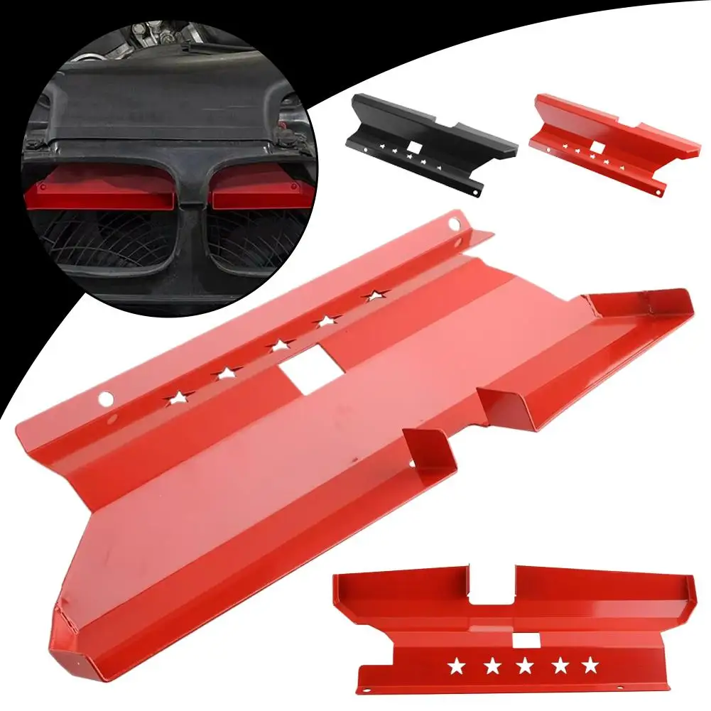 

Front Engine Hood Air Flow Scoop Bonnet Vent Cover Trim for Ford 2015 2016 2017 Decoration ONLY Car Accessories G9V6