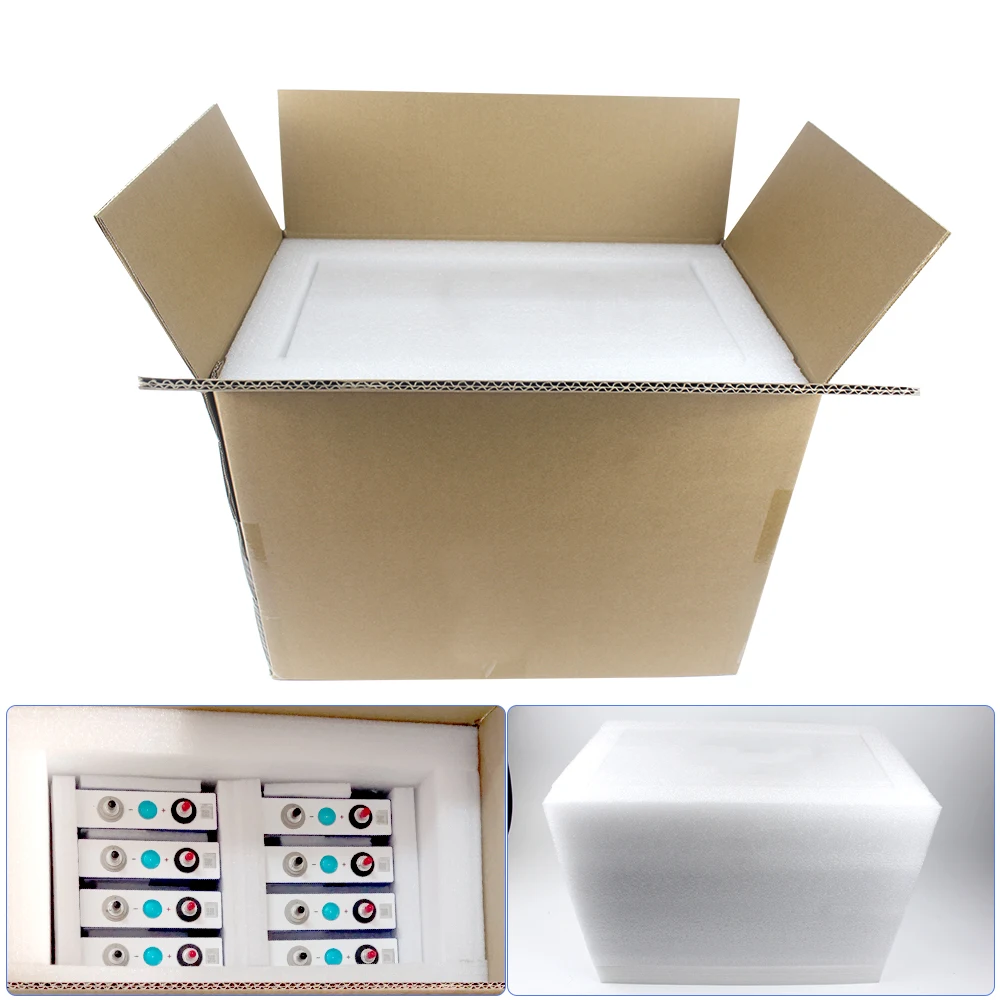 Baterai EVE Lifepo4 3.2V 105Ah Isi Ulang Kelas A Original 4-16PCS 1-3C Debit Tinggi Untuk Penyimpanan Energi Surya DIY 48V