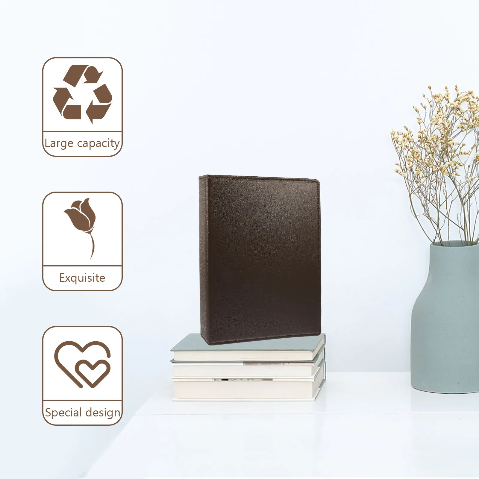 Book Organizer Holder Halloween Christmas New Year Bill Collection Album Bills Collection Album Stamp Collection Album Premium
