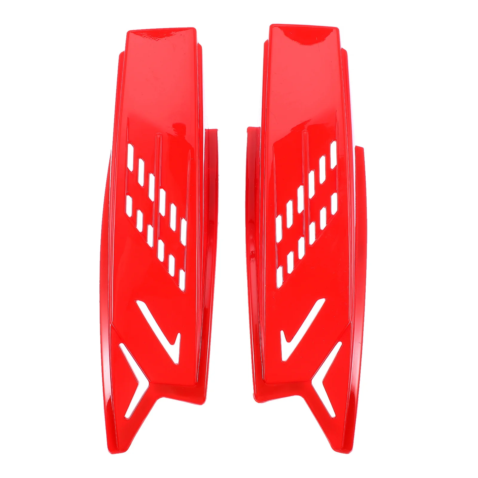 2 قطعة قرون الدراجة النارية قسط آمن عديم الرائحة حجم صغير اللون الحديث الإبداعية قشر عصا ديكور قرون