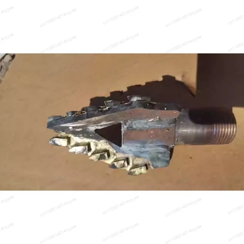 1PC Water Well Drilling Super Hard Alloy Drill Bit/Electric Drilling Rig/3 Wing Rock Drill Bit,One inch drill pipe