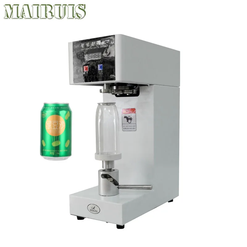 5.5Cm Intelligent Automatic Can Sealing Machine Commercial Cans Sealer Drink Bottle Sealer Beverage Sealing Machine