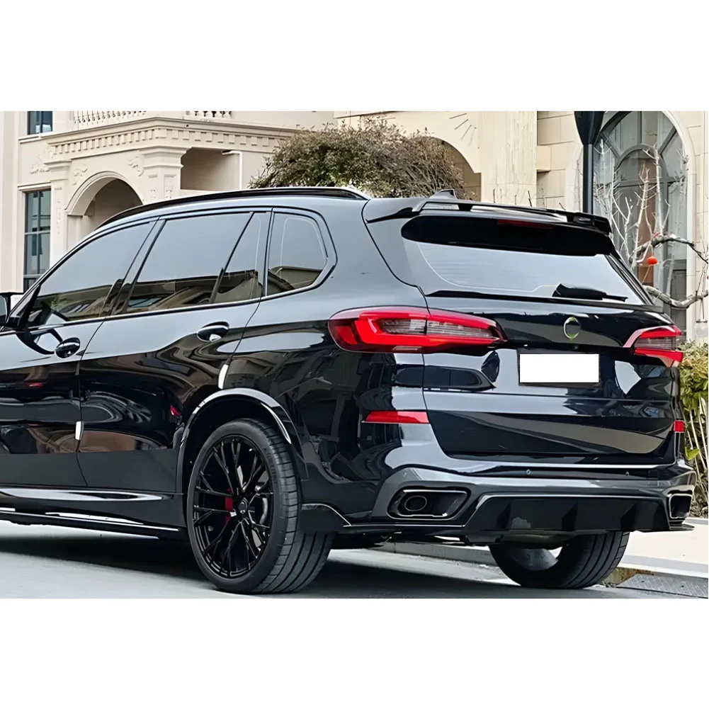 لسيارات BMW X5 G05 2019 - 2025 M Sport MP سبويلر الشفة الخلفية تعديل زاوية الشفة الخلفية #6