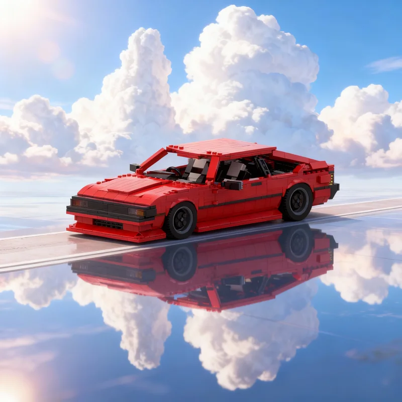 

942pcs MOC Cars Toyota Supra Model Building Blocks Construction DIY Toy Assemble Creative Christmas Gift Brick Idea Education