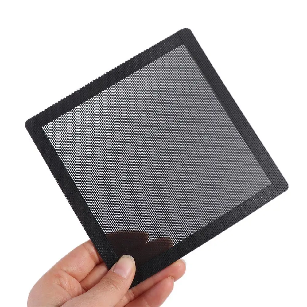 Practical Magnetic PVC Horn Net Computer Guard Cover Dust Filter Mesh PC Case Cooling Fan