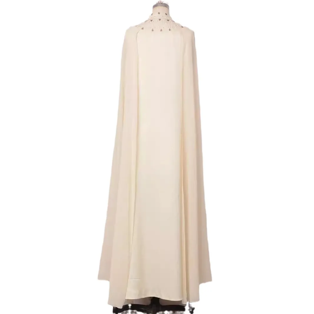 Muslim Women Evening Dresses Abaya Ramadan Long Robe Morocco Dubai Eid Abayas Kaftan Islam Arabic Vestidos Modest Jalabiya