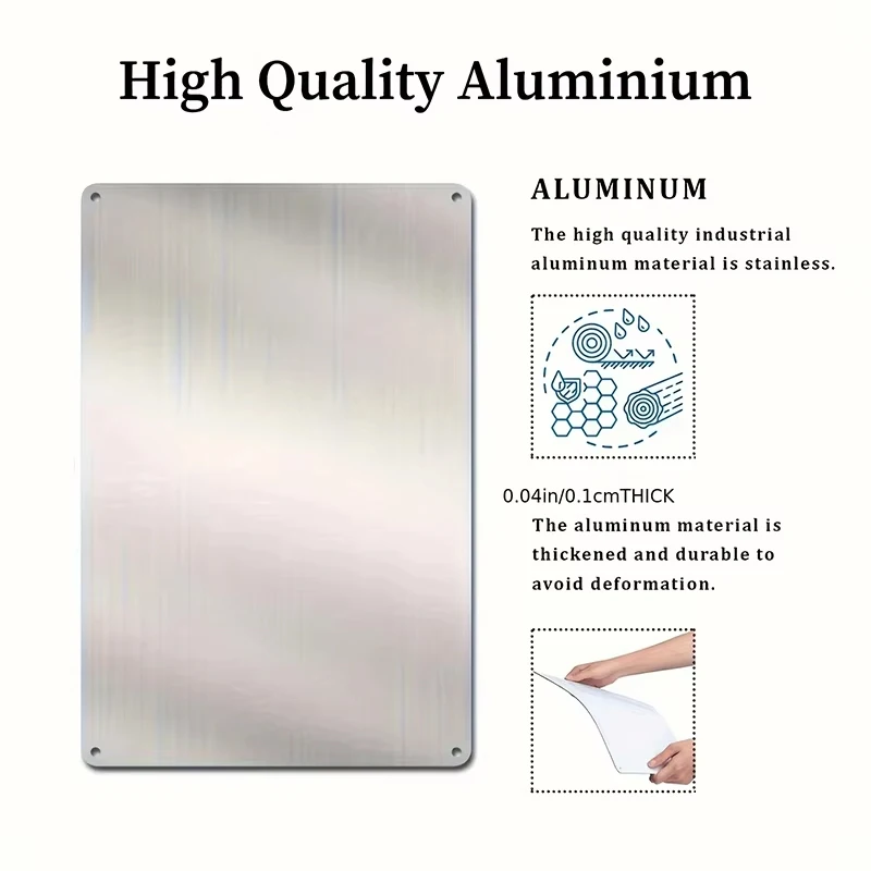 1 قطعة علامة معدنية مخصصة ، علامة جراج شخصية ، مثالية للرجل الكهف ، بار ، المرآب ، ديكور داخلي/خارجي علامة ألومنيوم 8x12 بوصة