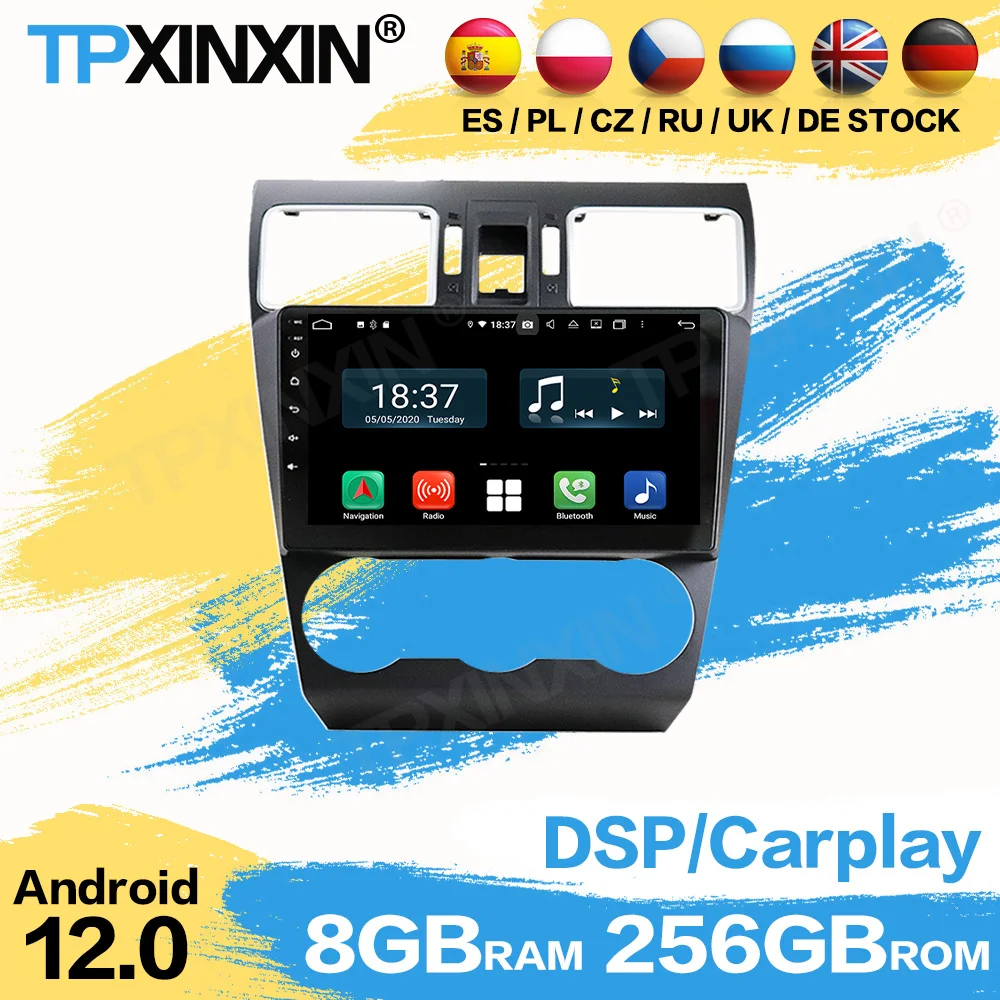 

Car Radio Coche With Bluetooth Android For Subaru Forester 2015 2016 2017 2018 Navigation Automotive Multimedia Stereo Receiver
