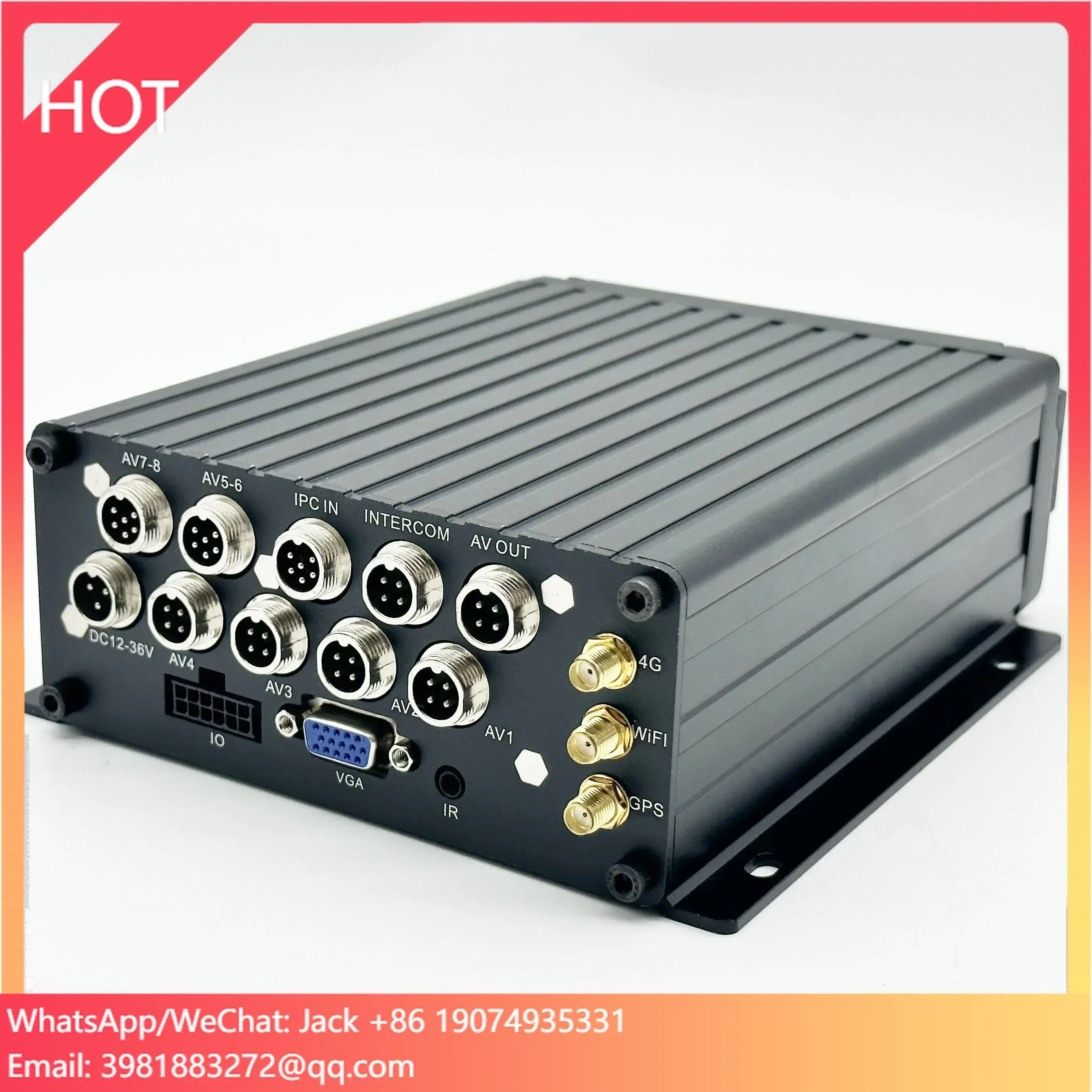 FL&OEM 8-kanałowy rejestrator wideo cyfrowy 720P 4-kanałowy AHD 4G GPS WiFi SDD HDD Mdvr do ciężarówek CMSV6 autobusów mobilny rejestrator Mdvr