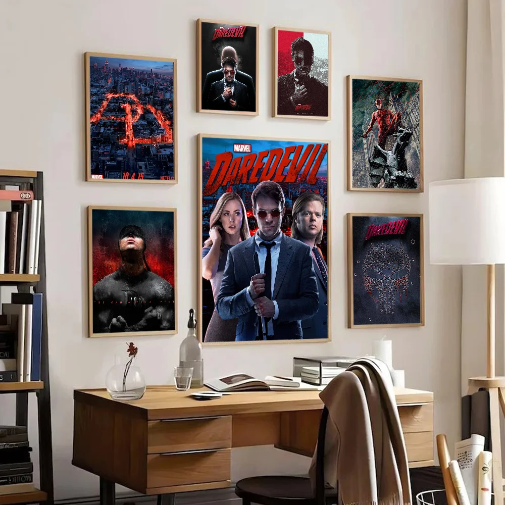 Movie D-Daredeviles Whitepaper Poster HD Quality Poster Wall Art Painting Study Room Wall Decor