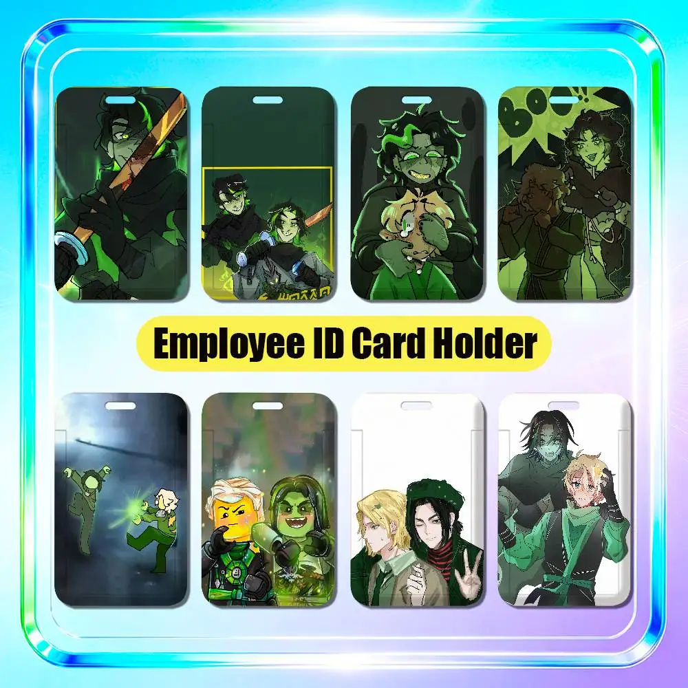 For Morro Lloyd Employee ID Card Holder Office Badge Student Work Bank Credit Holders Hard Case Shell