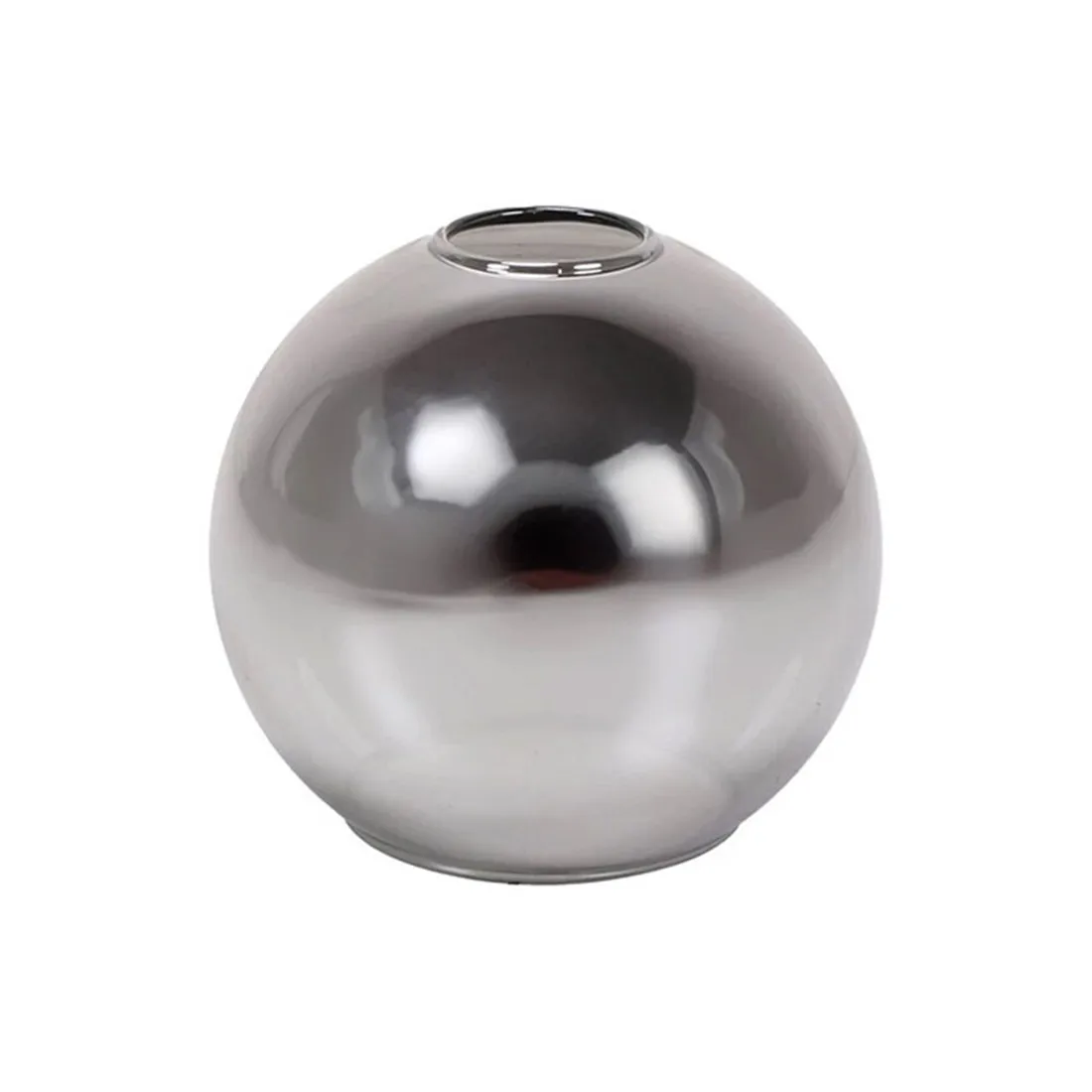 سهلة تناسب 46 مللي متر 47 مللي متر فتح جهاز تبخير زجاجي عاكس الضوء العنبر المدخن رمادي كونياك E27 غطاء المصباح لغرفة المعيشة مُثبتة في السقف ضوء #4