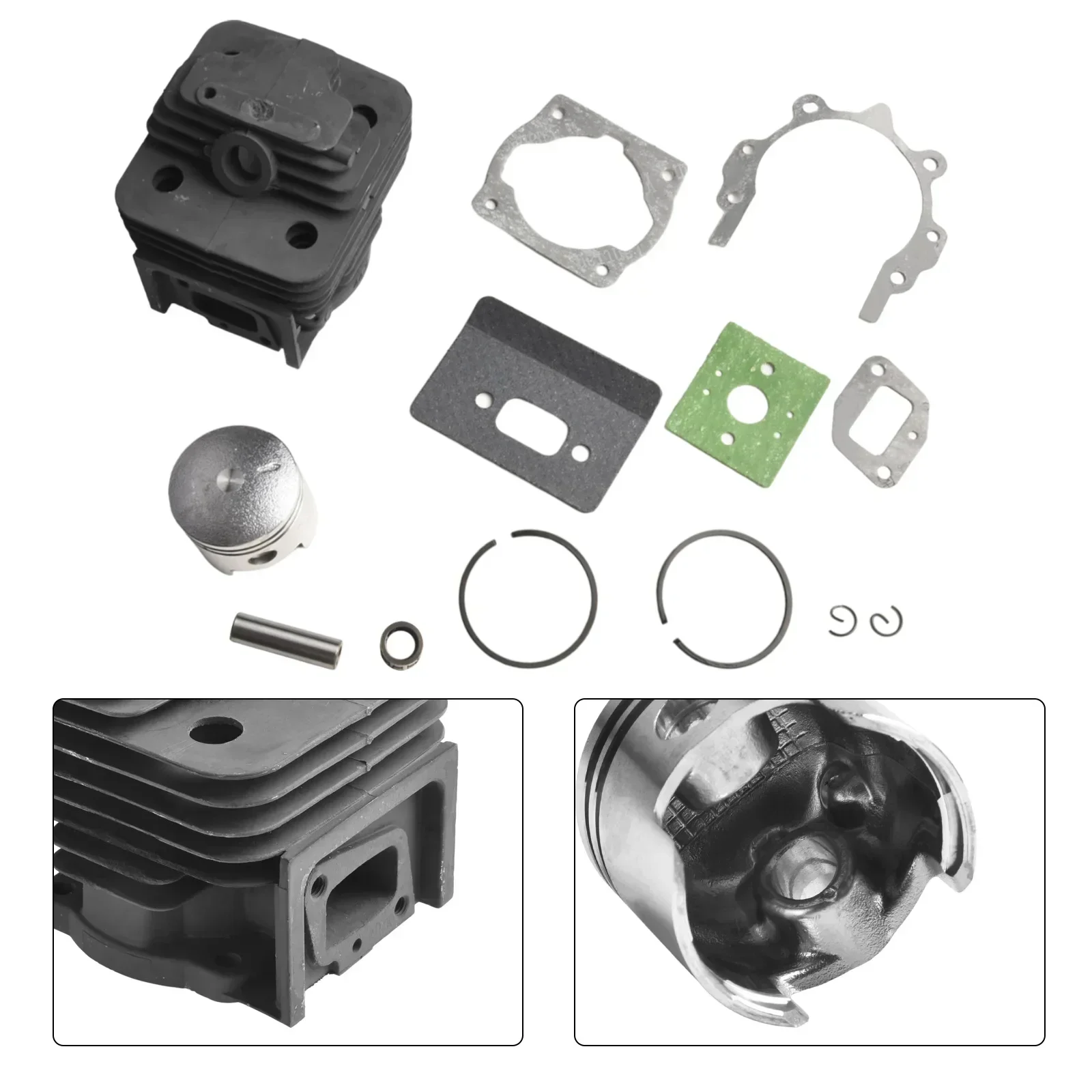 シリンダーとピストンサークリップ,電動工具,2ピストンピン,44mm,mfs52,Ms-2tl-52, Ms52-2tl,新品,7個