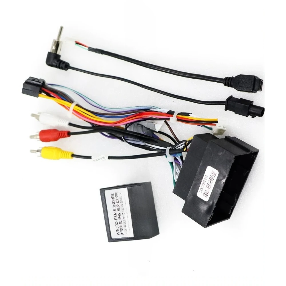 For Citroen 2011-2022 Jumper for Peugeot Boxer Android Navigation Power Cable Protocol Box Canbus