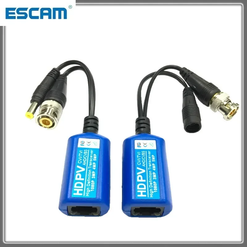 

Для HD CVI/AHD/TVI витые BNC пассивные трансиверы для видеонаблюдения Cat5 CCTV UTP видеобалун IPC для 2MP 3MP 4MP 200M Range