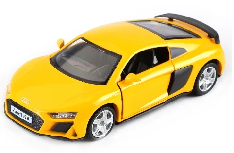 Alloy car model1:36 series Audi Q7 R8 V10 RS E-Tron GT Sport Quattro Sports Car Pull Back Toy For Kid Gifts Collection