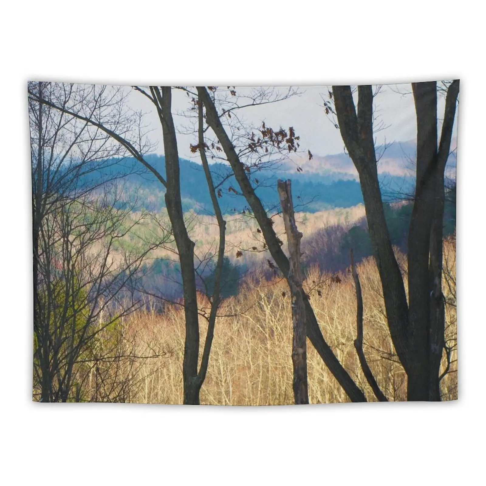 New Smokey Mountains Tapestry Tapestries Wall Hanging Luxury Living Room Decoration