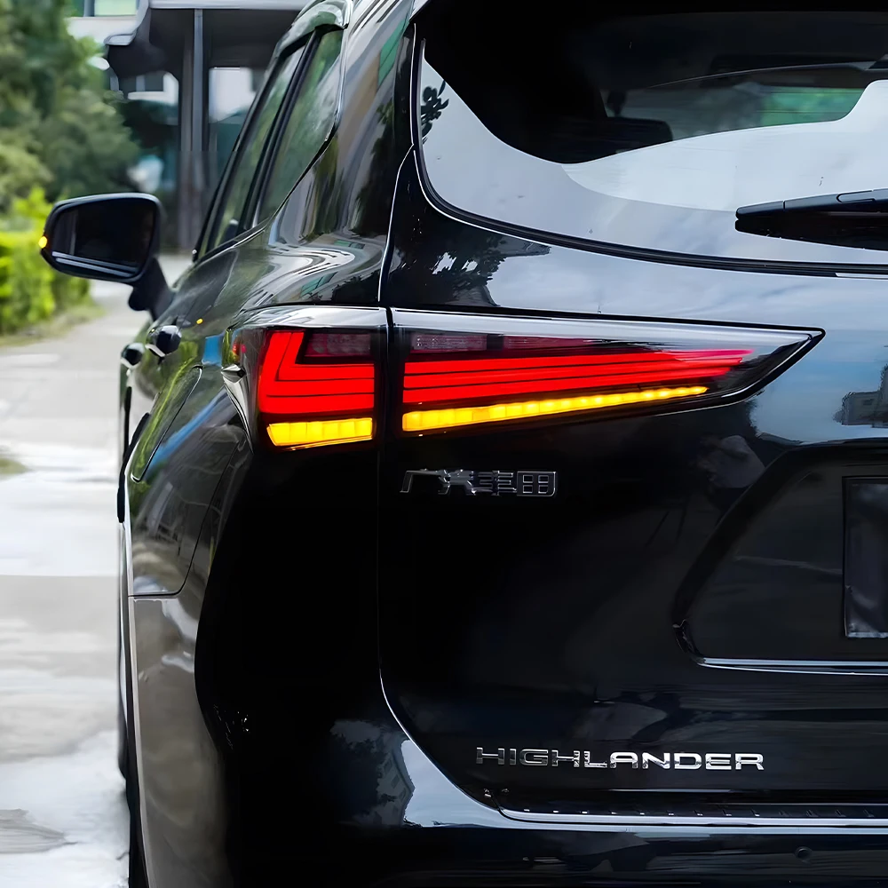 For Toyota Highlander 2022-2023 New Upgraded LED Taillights with Startup Animation and Dynamic Turn Signals - Hot Selling