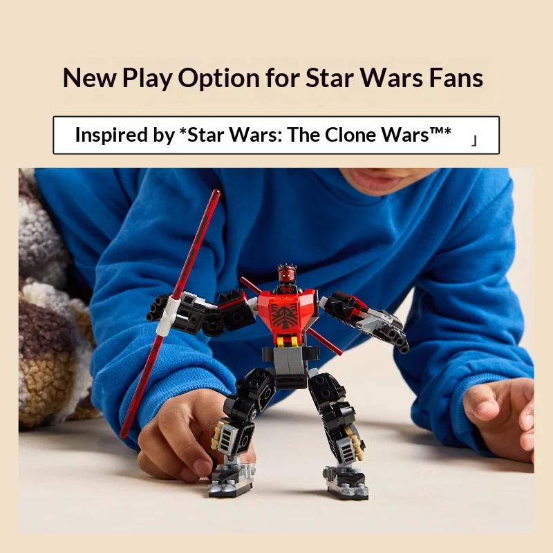 Lego Bouwstenen Star Wars Serie 75411 71839 71495 Darth Maul Combat Mech Kinderspeelgoed Kerstcadeau