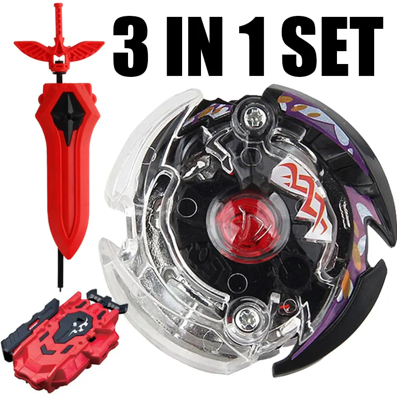 

B-X TOUPIE BURST BEYBLADE Spinning Top Booster Dark Death Scyther.F.J W/ NEW Sword LR Launcher