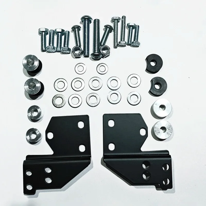 Detachable Front Mount Docking Hardware Bracket Kit Touring Road King Road Glide Street Glide Electra Glide Mounting Accessory