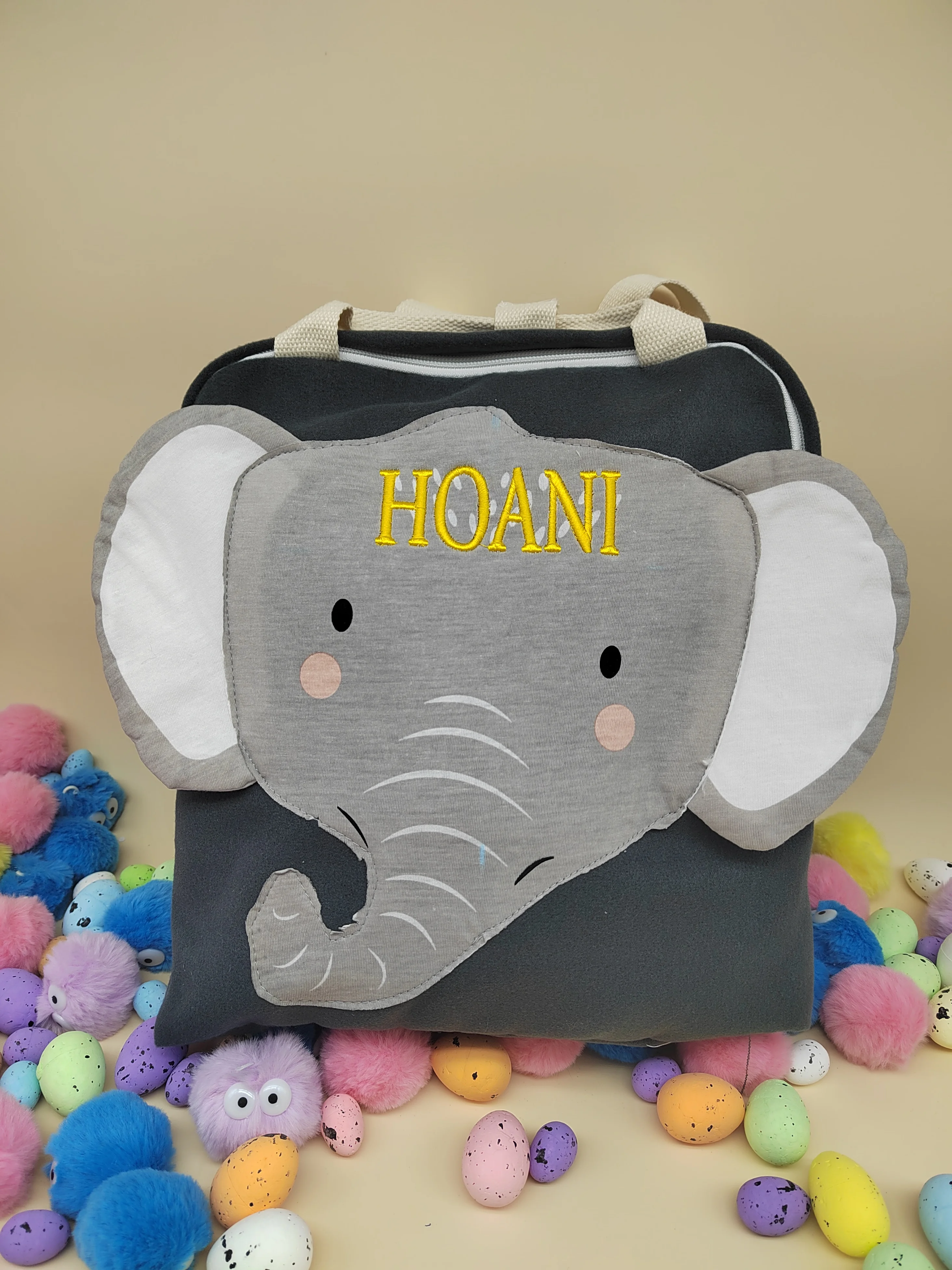 Custom Animals Cartoon Backpack for Kids with Name Personalized Cute School Bookbag Backpacks Customized Travel Casual Daypack