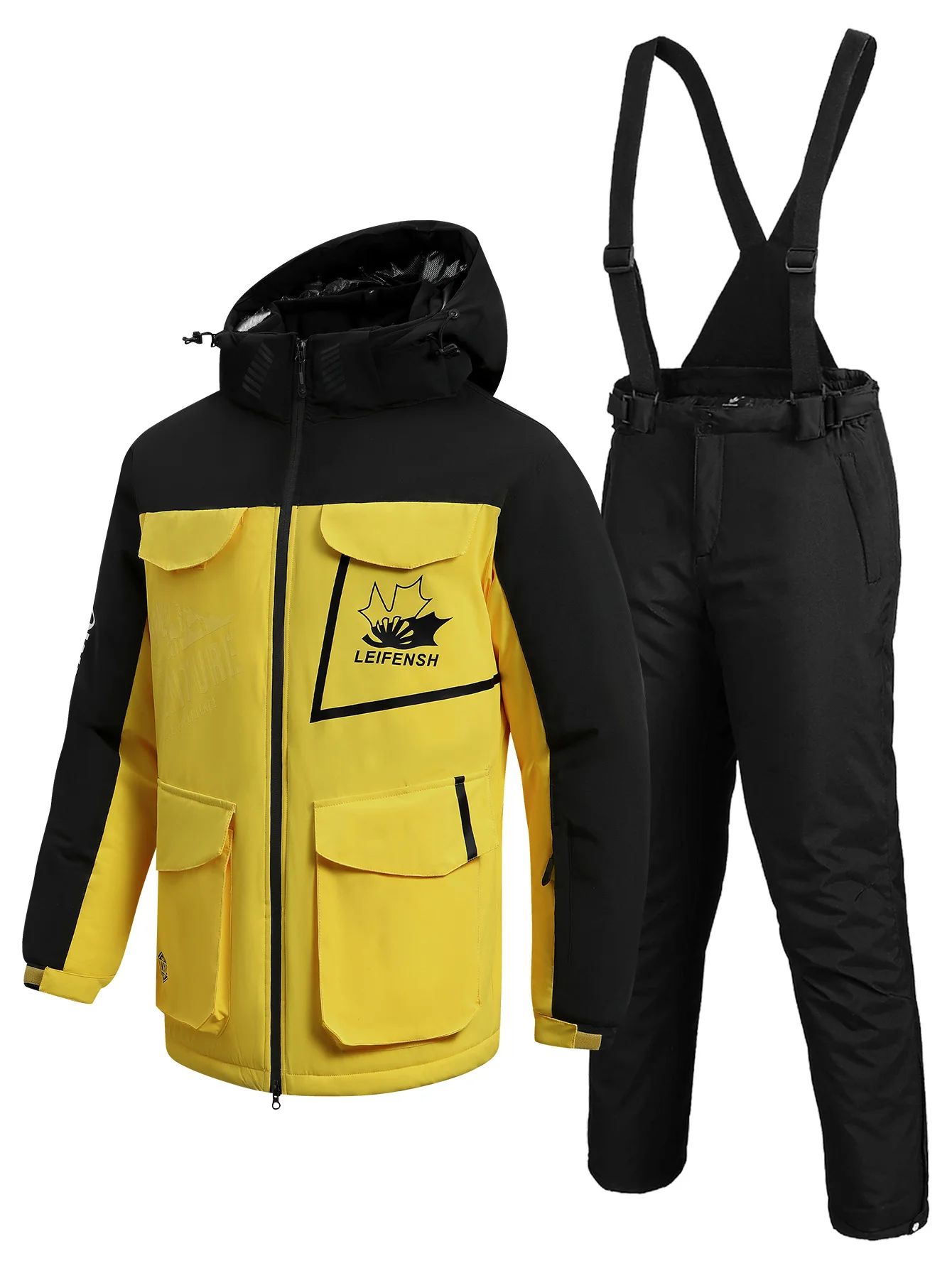 1 Set Sports & Outdoor Supplies Outdoor Casual Winter Sports Skiing Supplies Clothing Men Ski Suit Menski Set Top+Bottomshx501-1