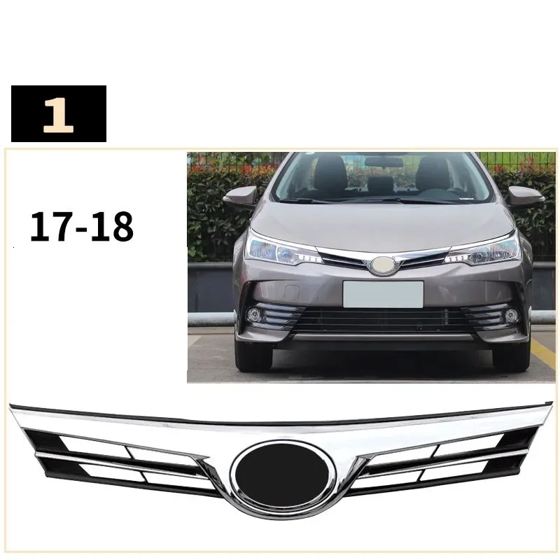 Front bumper ventilation grille front face For Toyota Corolla 2017 2018